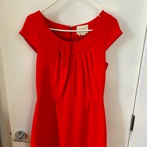 Kate Spade orange dress size 6.